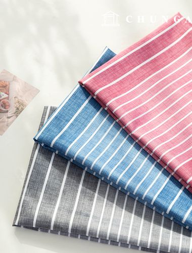 ポリパターン生地 広幅ファブリック ナ塩 カミ生地 ストライプ 3種