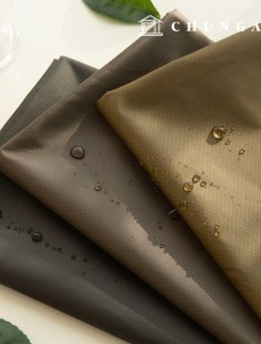 風防生地ナイロン超軽量撥水光沢シレイ3種