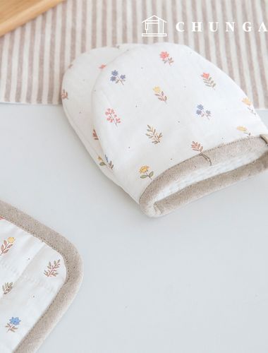 綿生地花柄フラワー生地20カウントダソニー362