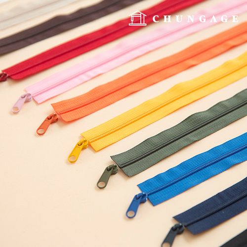 コイルジッパーナイロンジッパーヘッドフックハンドル服作り3号3ヤード13種