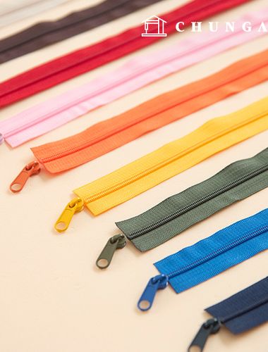 コイルジッパーナイロンジッパーヘッドフックハンドル服作り3号3ヤード13種