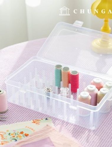 小型縫製室収納ケース42ロールボビン整理ミシン整理ケース
