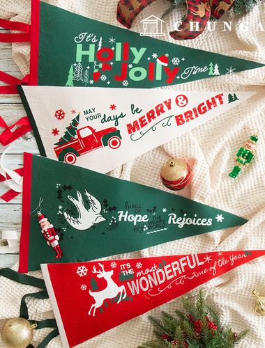 クリスマス生地コットン生地DTPプリント生地コットン20カウントカット紙メリーホリデー390