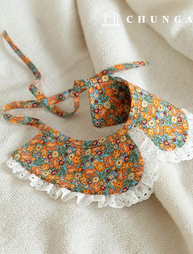 綿生地花柄フラワー生地20カウントローザノビレ385