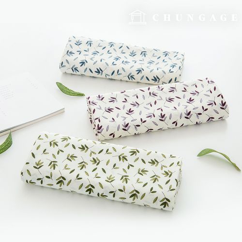 綿生地葉生地20カウント 広幅ポーリングリーフ3種