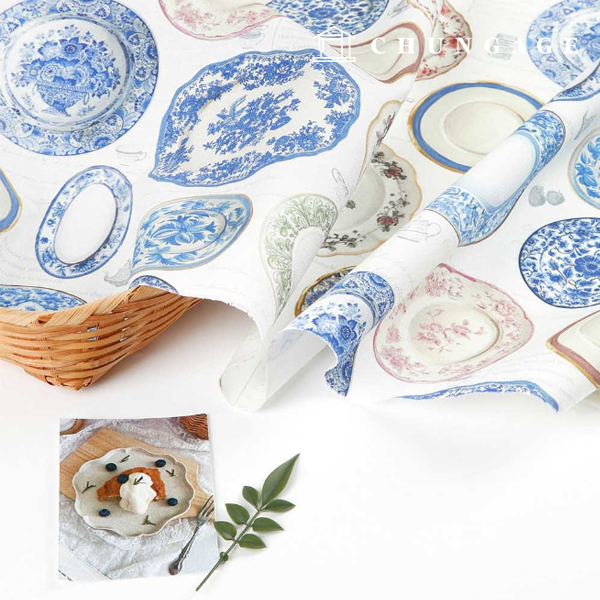 環境にやさしい抗菌抗炎症団E-DTPコットン20カウントユーロピアンプレート2種