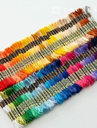 フランス刺繍室 十字水室 100色セット