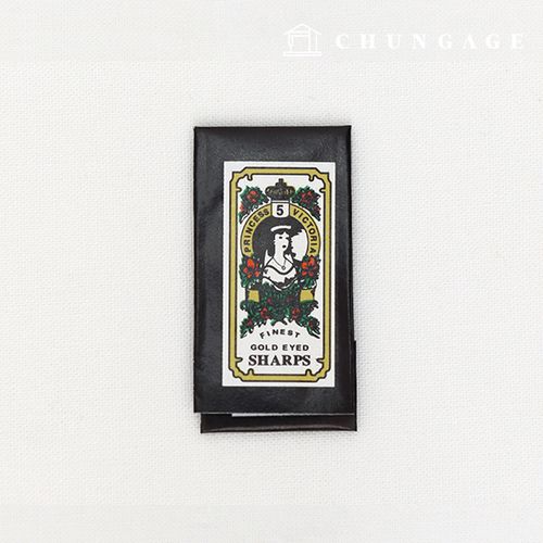 針セットシャープゴールドアイ手針5号