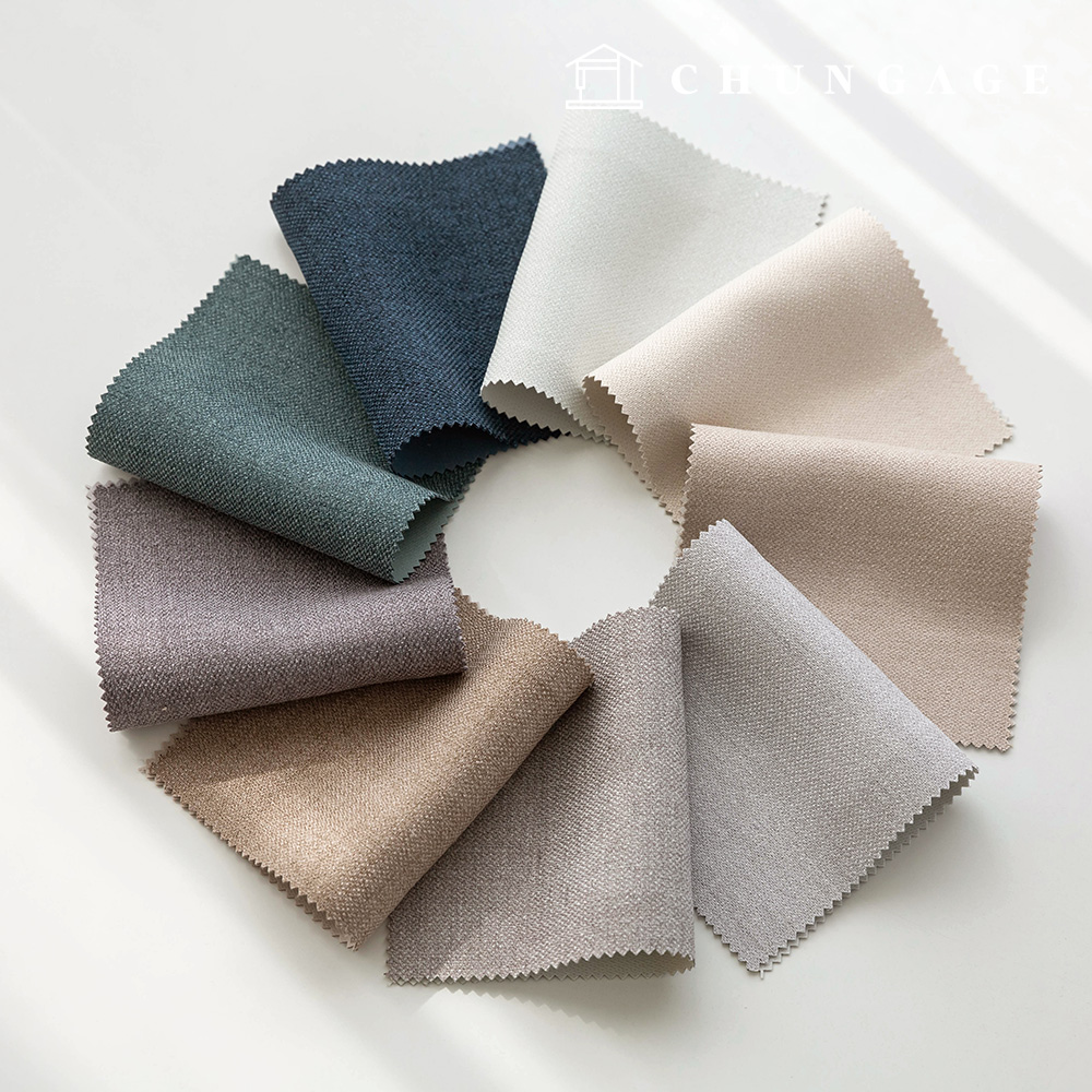 カートン生地 抗菌 平織りホテル カートンカーテンチョン生地バッソー 9種