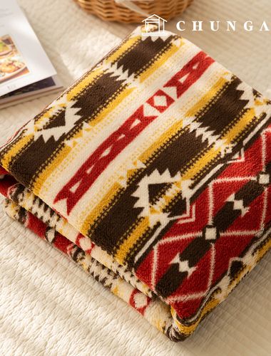 ウールループ 毛生地 フリース フェイクパー 冬生地 ノルディック パタン 広幅 ジョルノ