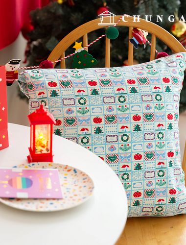 綿生地クリスマス生地20カウント 平織り生地クリスマスプレゼント 389