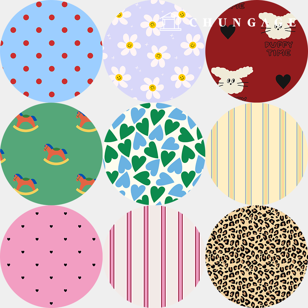 極細寺院 フェイクパー 花柄 フラワーストライプ トット 広幅 冬生地 32種