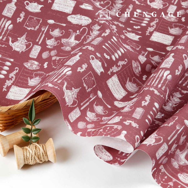 オックスフォード生地コットン20カウントエコDTPバロックプレートレットMOX1880