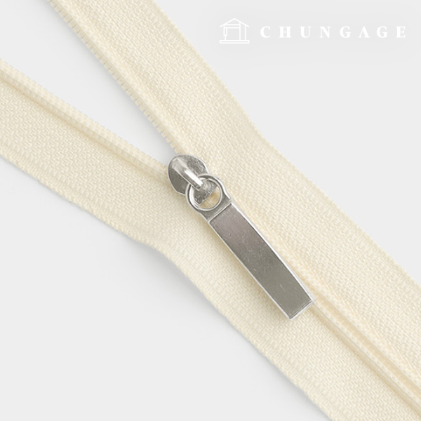 ロールジッパーホームファッションジッパー3号アイボリー68491