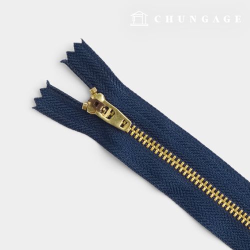 バジッパージーンズ用ジッパー20cmネイビー66952