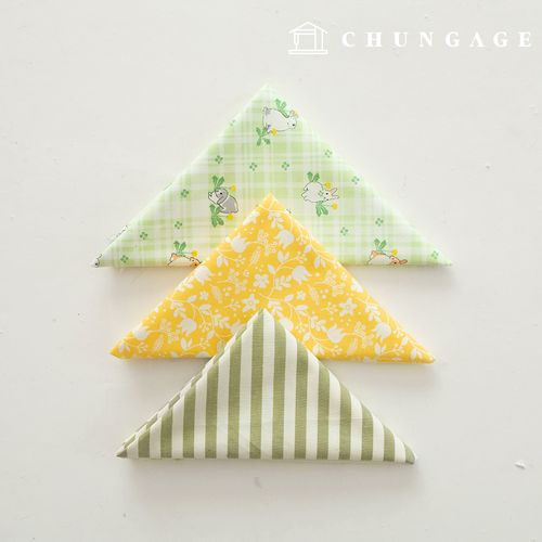 生地パッケージフラワーフェンス生地動物チェック人形子犬服作りウサギ彫刻布