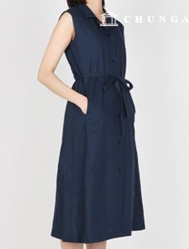 服パタン女性袖なしワンピース服作りパタンP1718