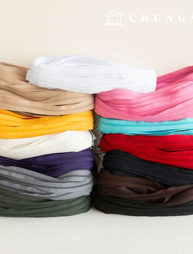 ロールジッパーコイルジッパー40ヤード100ヤード4号13種