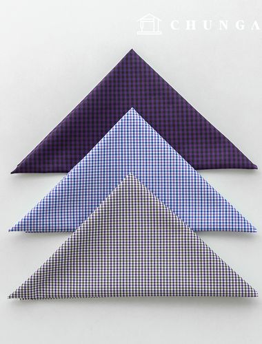 生地パッケージ チェック杯 チェックスパン ザトゥリ生地 彫刻布 人形 子犬 服づくり 3種 A 4