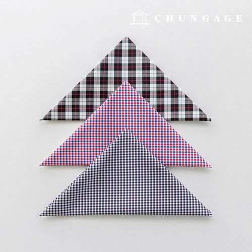 生地パッケージ チェック杯 チェックスパン ザトゥリ生地 彫刻布 人形 子犬服作り 3種 A 6