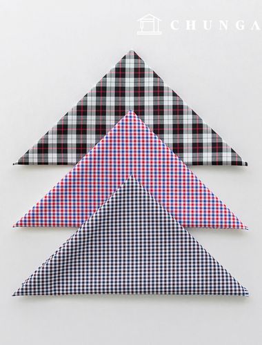 生地パッケージ チェック杯 チェックスパン ザトゥリ生地 彫刻布 人形 子犬服作り 3種 A 6