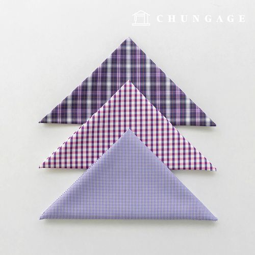 生地パッケージ チェック杯 チェックスパン ザトゥリ生地 彫刻布 人形 子犬 服づくり 3種 A 10