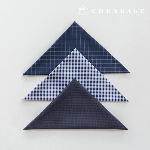 生地パッケージ チェック杯 チェックスパン ザトゥリ生地 彫刻布 人形 子犬 服づくり 3種 A 30