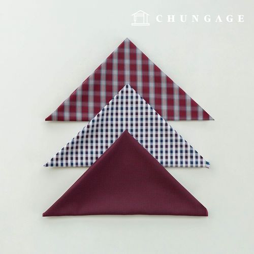 生地パッケージ チェックグラスチェック スパンザトゥリ生地彫刻布 人形子犬服作り 3種 A 23