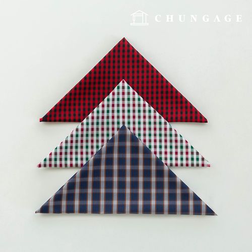 生地パッケージ チェック杯 チェック スパン方言 生地 彫刻布 人形 子犬 服づくり 3種 A 21