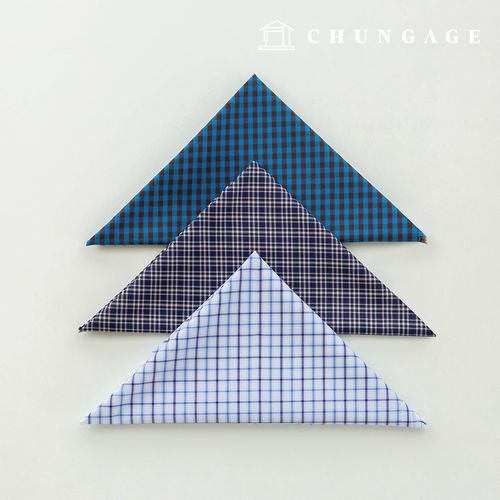 生地パッケージ チェック杯 チェックスパン ザトゥリ生地 彫刻布 人形 子犬服作り 3種 A 22