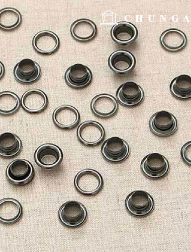 アイレットブラックニッケル3号20個入り