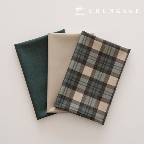 生地パッケージ 平織り 方言 生地チェック千人形 子犬服作り