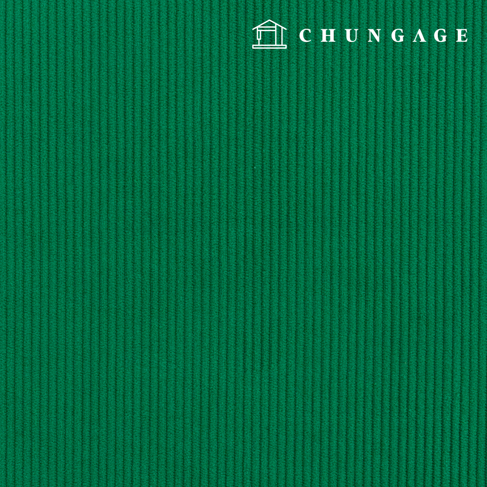 クリスマスコーデュロイ生地 スパン 中ゴルデン 8Wコーデュロイ生地 広幅生地 冬 平織り シンプルグリーン 1ヤード