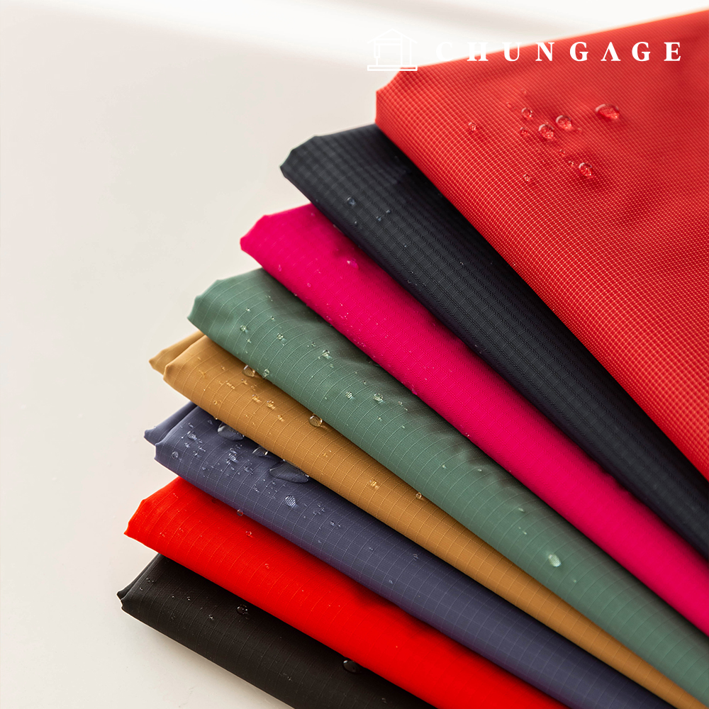 防水布ナイロンオックスフォード 防水布210D 広幅リップストップ8種