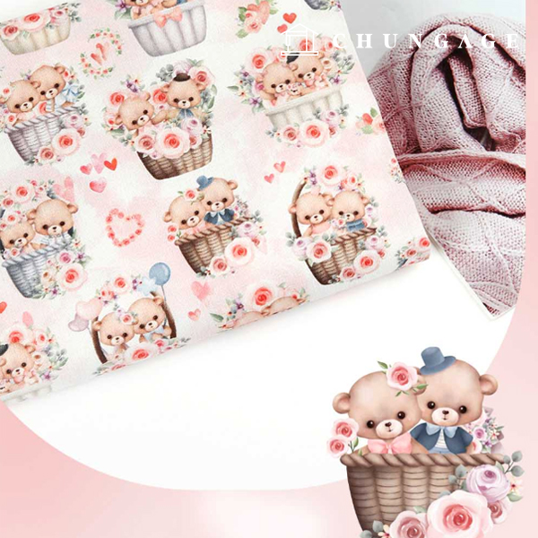 環境にやさしい抗菌抗炎症団E-DTPコットン20カウントクマゴミカップル