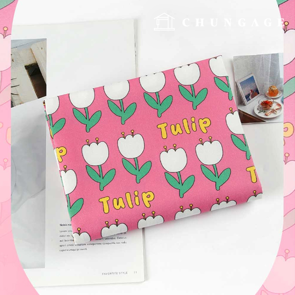 環境にやさしい抗菌抗炎症団E-DTPコットン20カウントキッチチューリップ