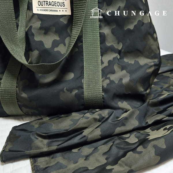 ポリ生地生活防水20カウント広幅ミリタリー5種