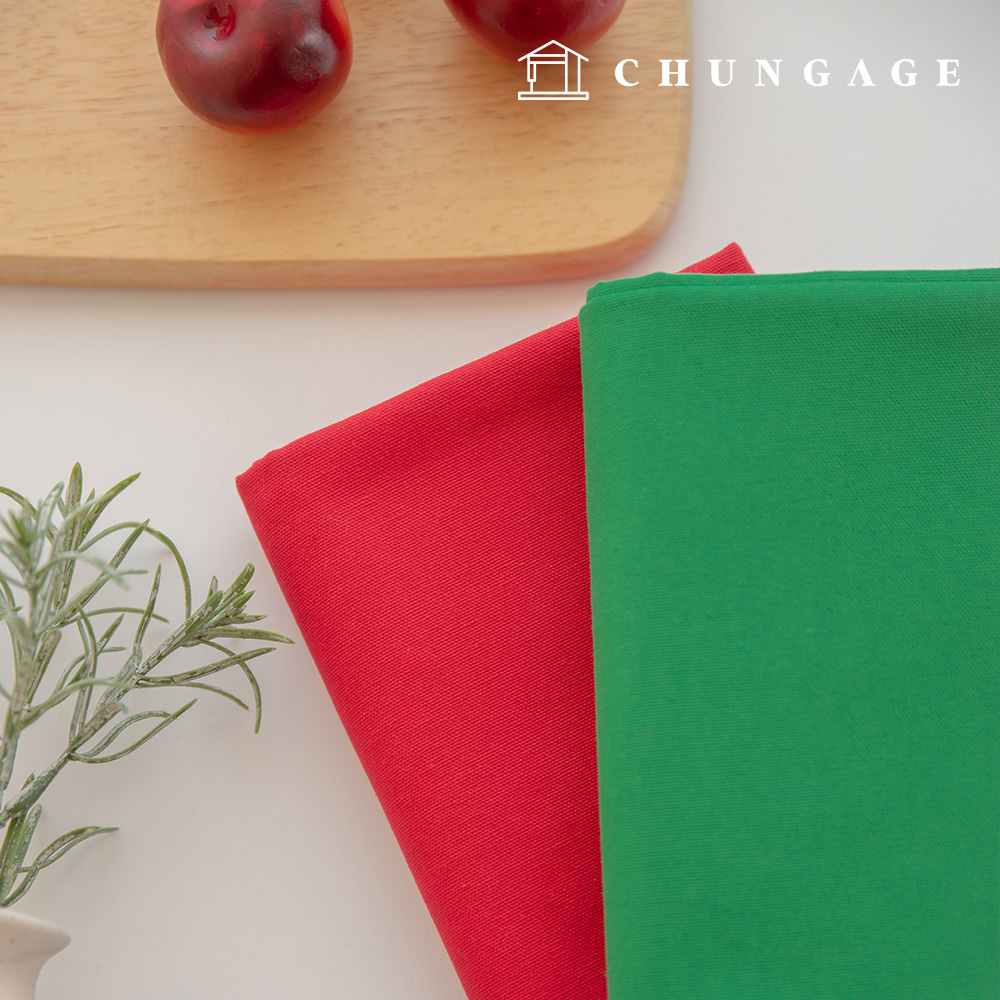 クリスマスコットンオックスフォード生地20カウント木綿平織り生地デイリー平織りジンジャー2種