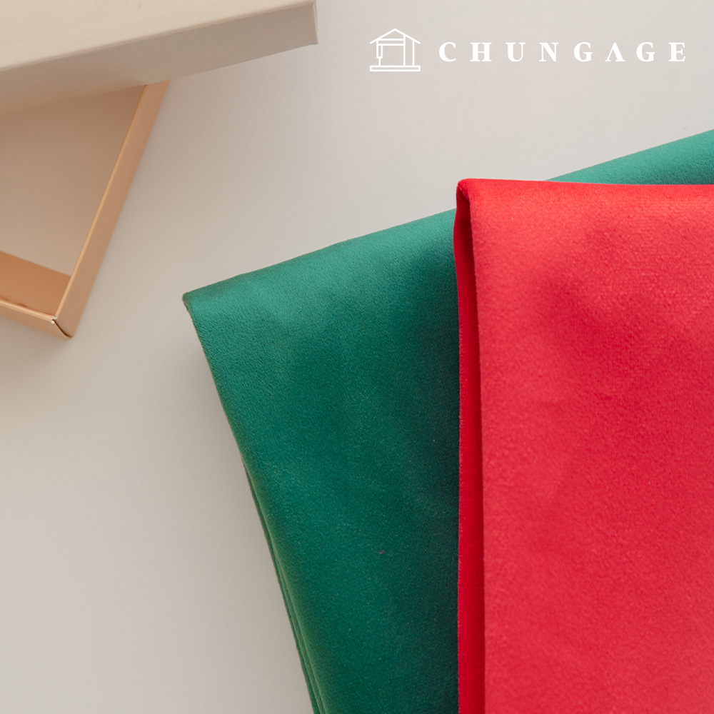 クリスマスベルベット生地 平織り生地 冬生地 ニューベラ メリー 2種