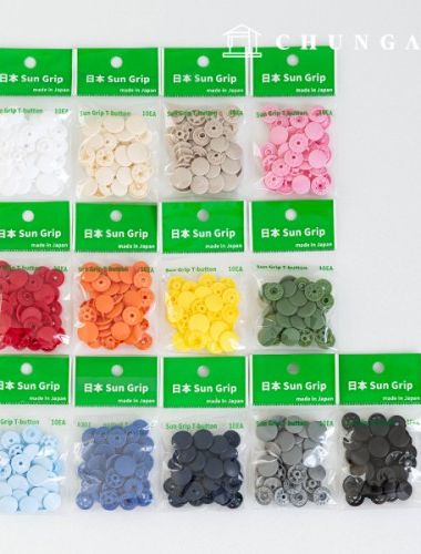 サングリップ9mmカチカチボタンティーボタン日本製プラスチック13種