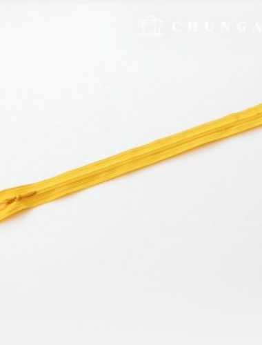 コンソールジッパー隠しホンソールジッパー25cm黄色い