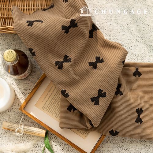 コーデュロイ生地 スパン中コーデュロイ 8W コーデュロイ生地広幅 冬生地 ラブリボン