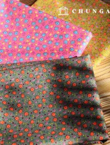 防水布 タフタピグメント 防水布 210T 広幅 タイニーローズ 3種