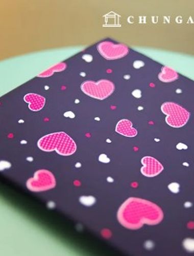 防水布タフタピグメント 防水布210T広幅ハート625