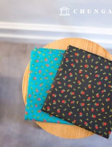 防水布タフタピグメント 防水布210T 広幅リトルローズ2種