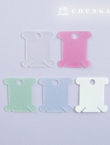 フランス刺繍プラスチックミニ失敗10個刺繍ボビン5種