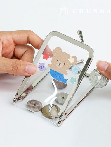 四角民間資本フレーム 7cm シルバー 58585