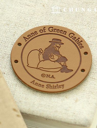 レザーラベルビンテージレッドヘア＆ラウンド61964