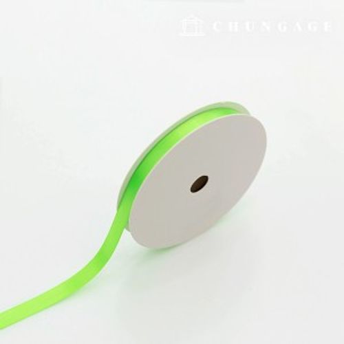 サテンリボン紐20マロール包装リボンテープ紐クラフト10mm 千草