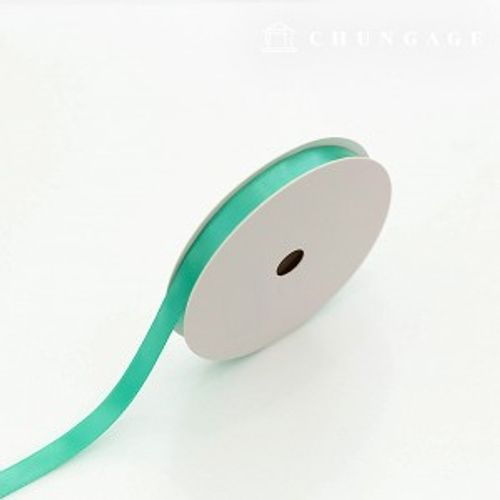 サテンリボン紐20マロール包装リボンテープクラフト紐10mmミント
